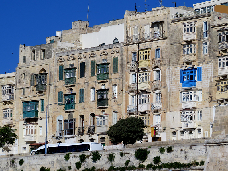 Façades vues du traversier