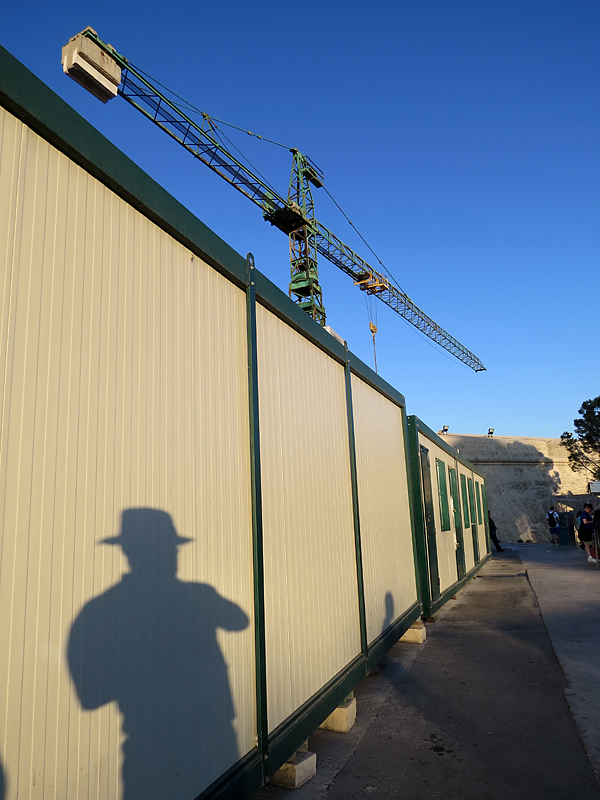 L'ombre et la grue