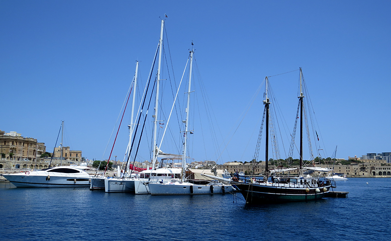 VISITE DU PORT DE LA VALETTE