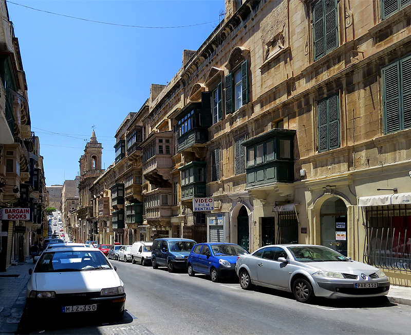 Promenade dans la ville de La Valette