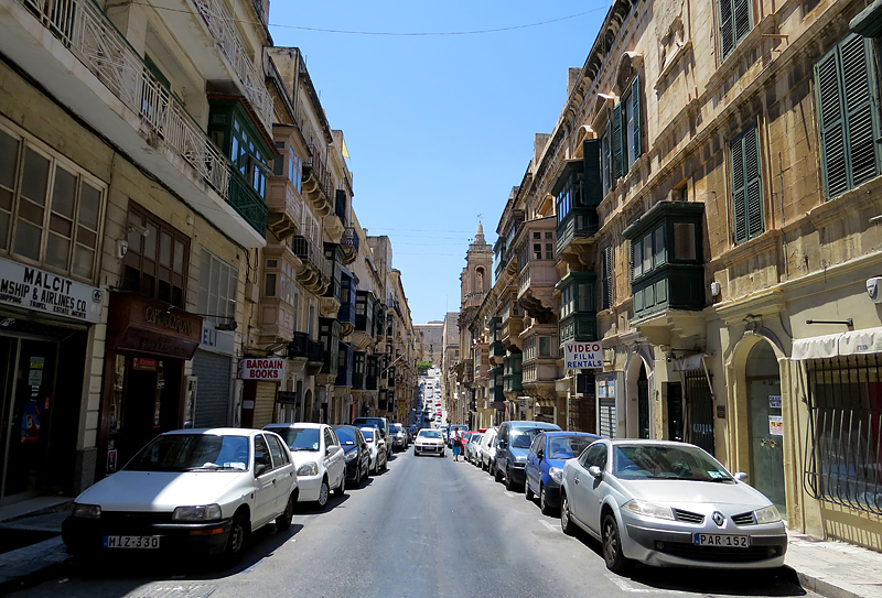 Promenade dans la ville de La Valette