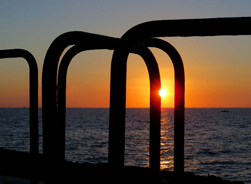 Lever de soleil sur l'Ile de Malte
