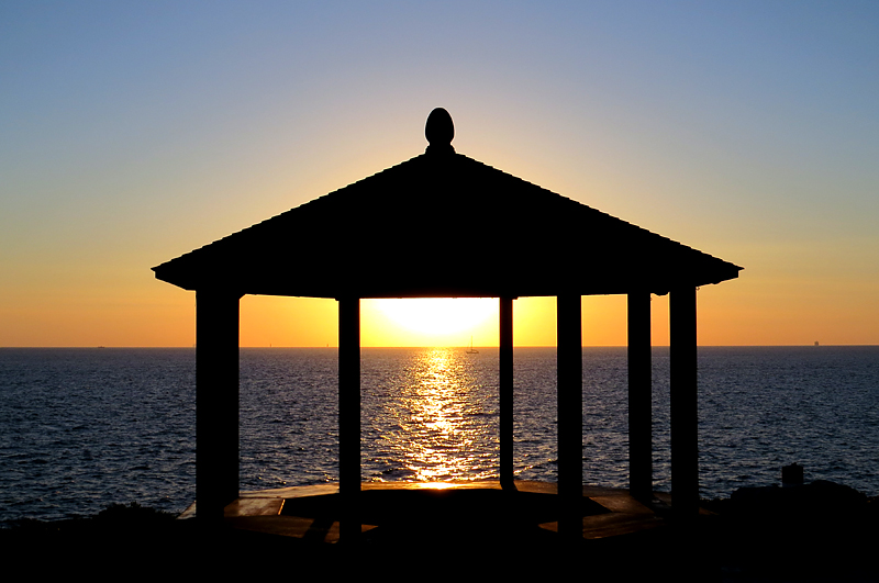 Lever de soleil sur l'Ile de Malte