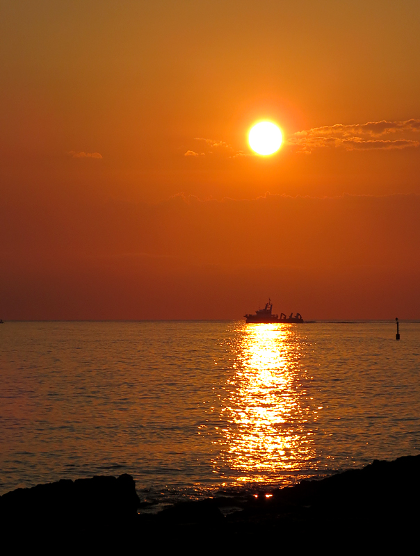 Un lever de soleil spectaculaire