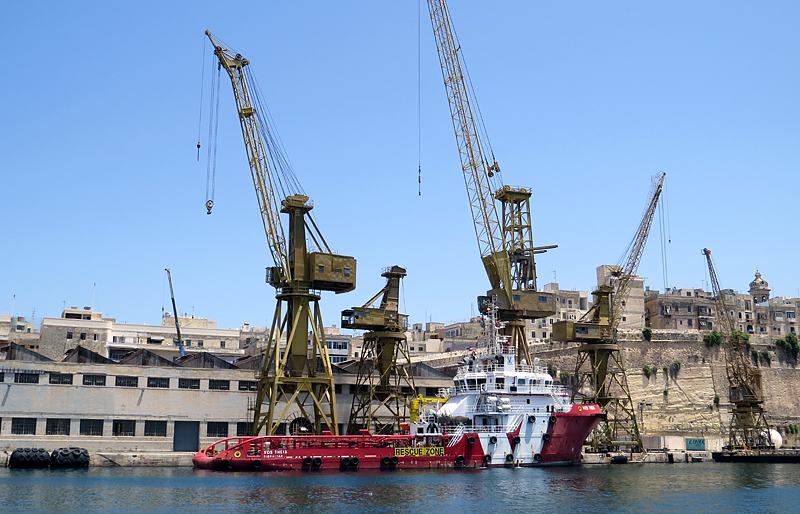 VISITE DU PORT DE LA VALETTE