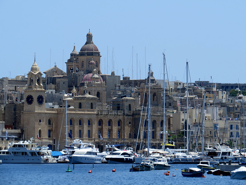 Promenade dans le port de La Valette