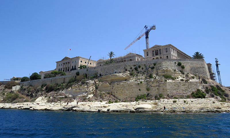 Promenade dans le port de La Valette