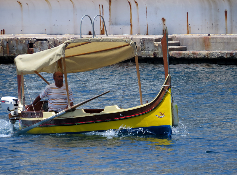 Promenade dans le port de La Valette