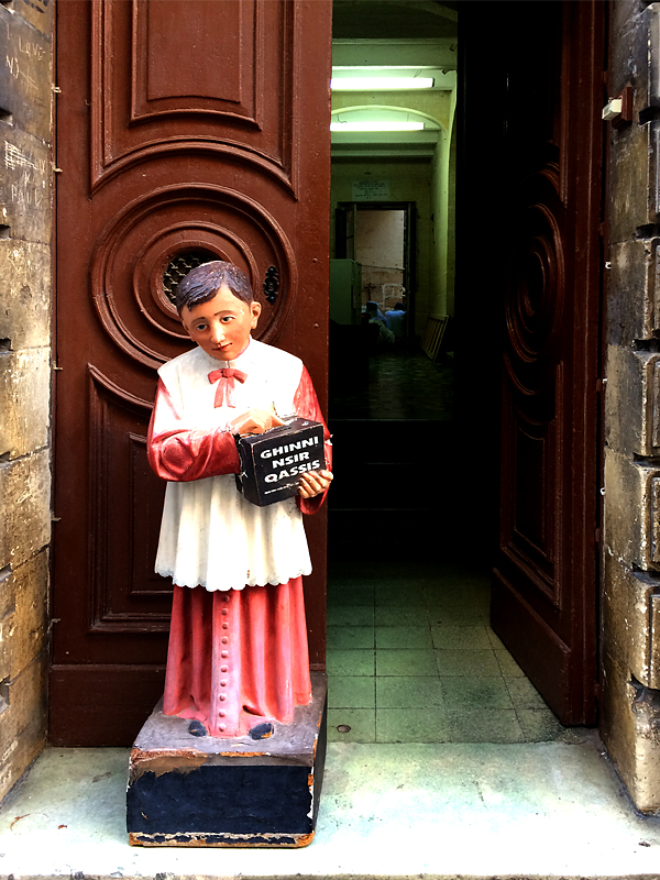 sacristain de plâtre