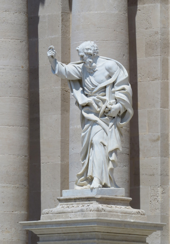 Statues à Syracuse