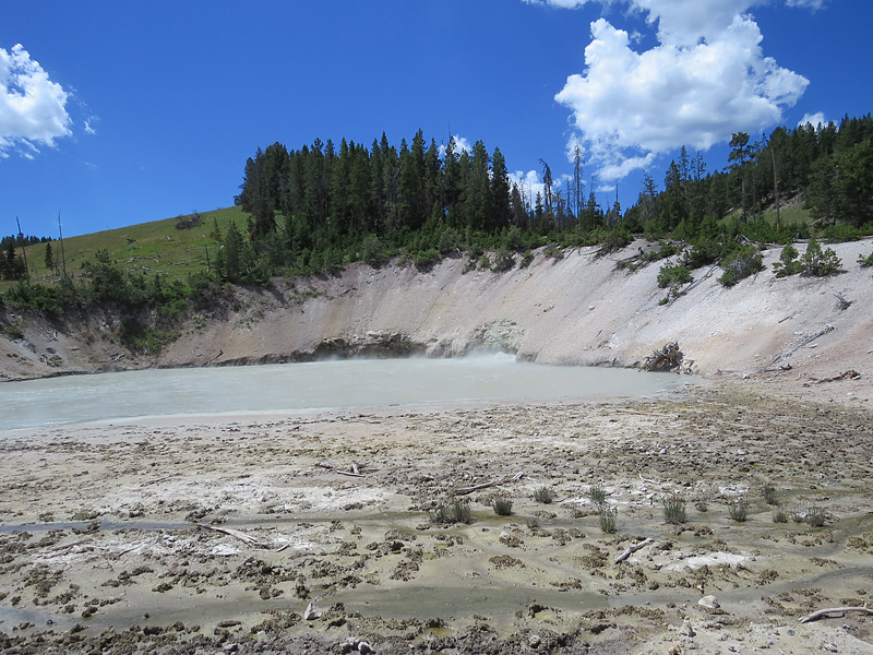 Mud volcano