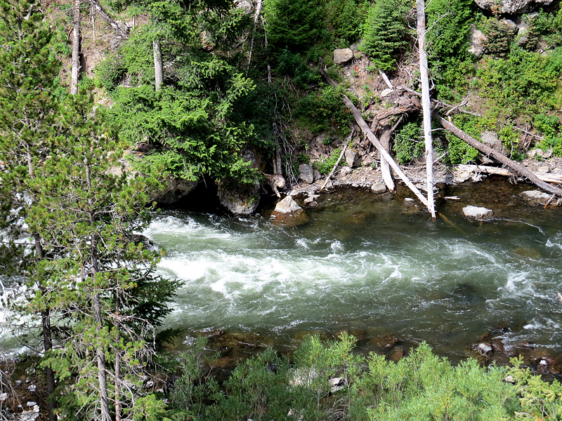 Firehole falls