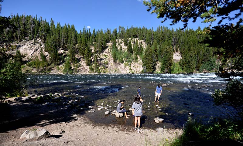 Promenade sur les routes de Yellowstone