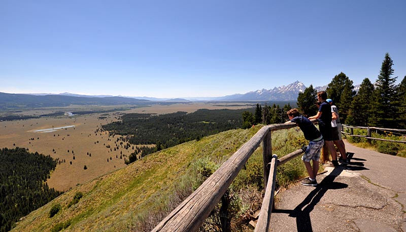 Promenade sur les routes de Yellowstone