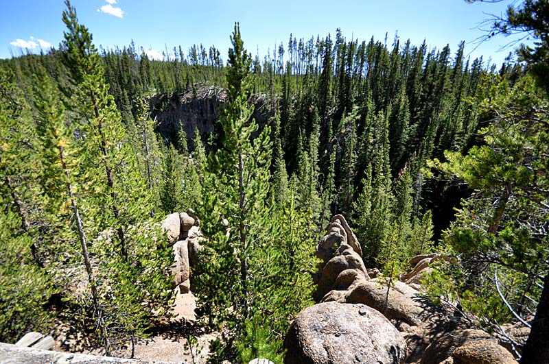 Promenade sur les routes de Yellowstone