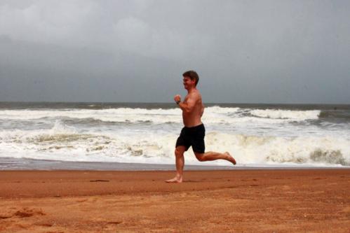 2014080906 Paul being Jason Bourne.JPG