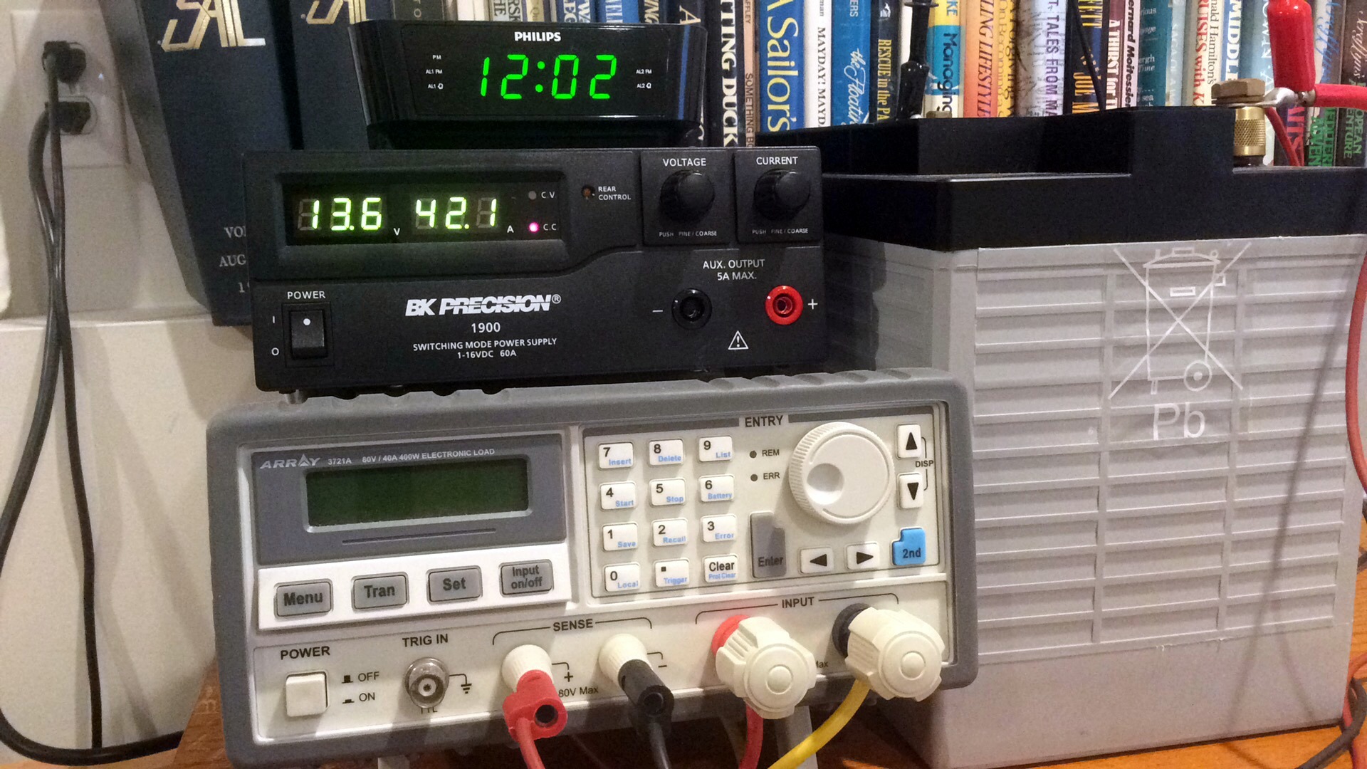 2 Minutes - 50% SOC to 100% SOC .4C Charge Test