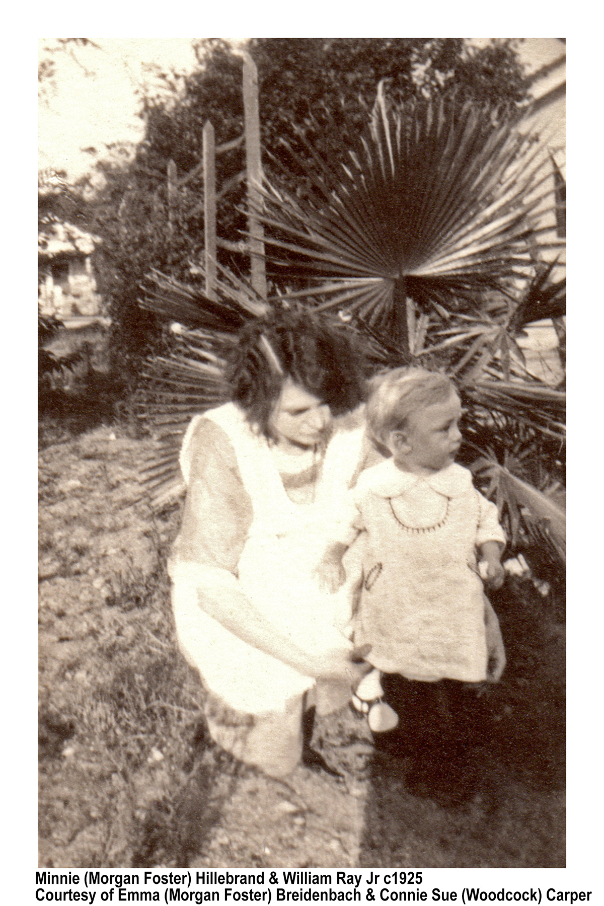 Minnie (Morgan Foster) Hillebrand & William Ray Jr. c1925.jpg
