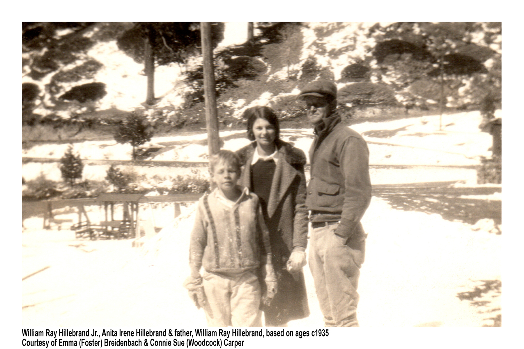 William Ray Jr Anita Irene Hillebrand & William Ray Hillebrand Sr c 1935.jpg