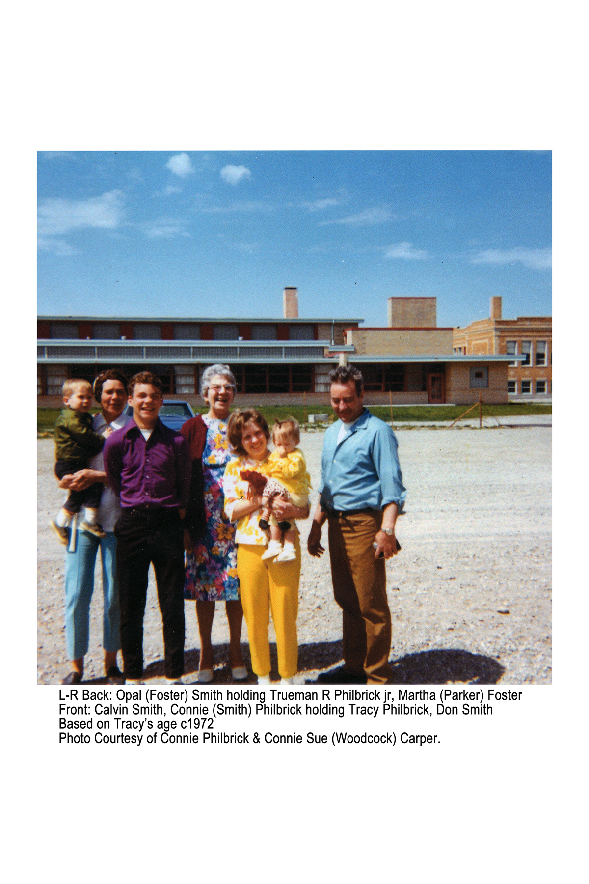Don & Opal Smith & Children c1972