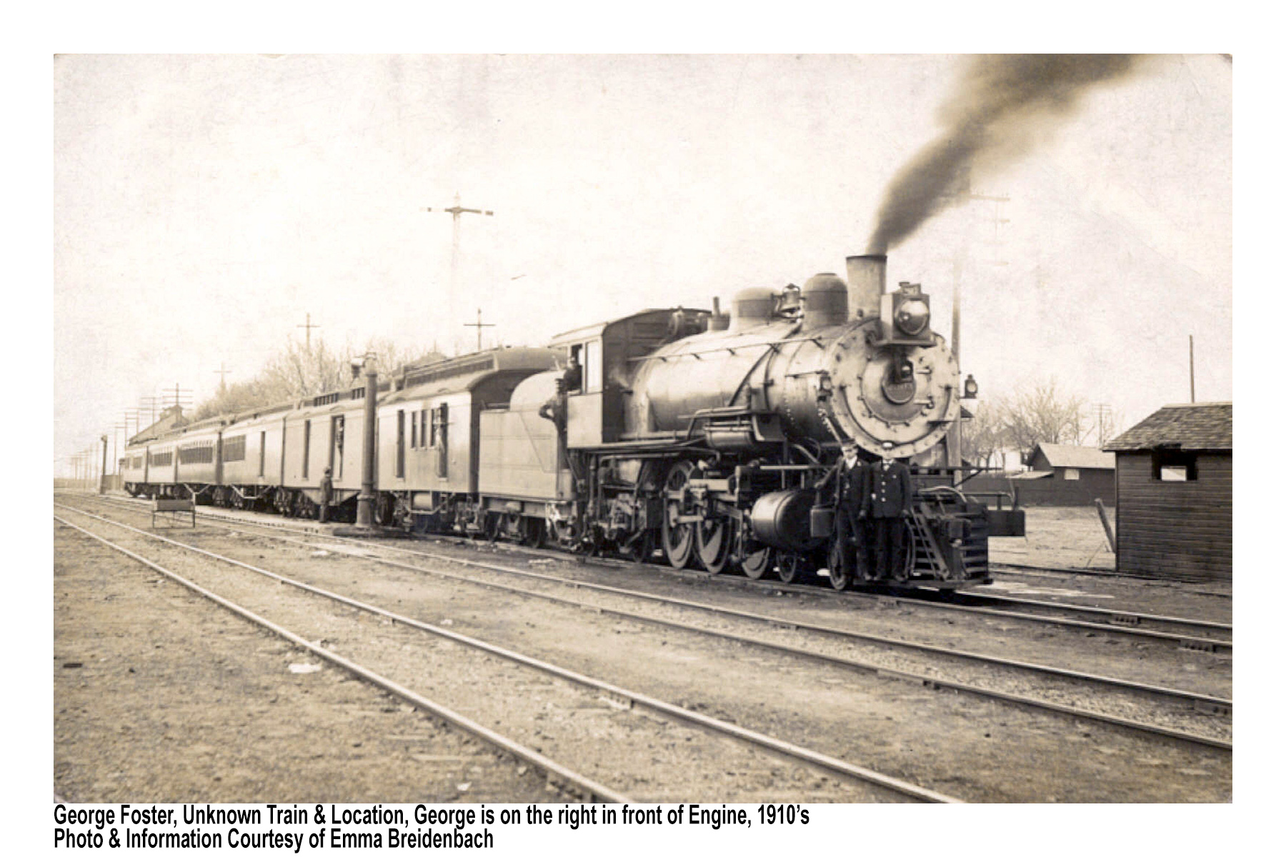 George Foster Unknown Train & Location 1910s