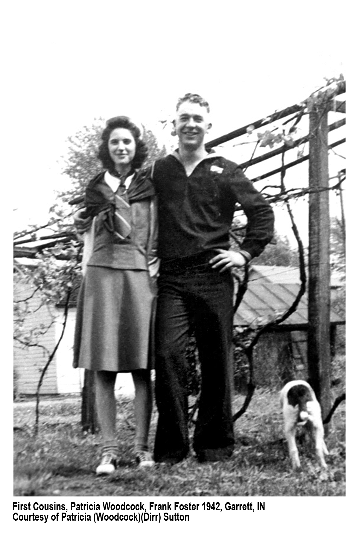 Pat Woodcock & Frank Foster, 1942