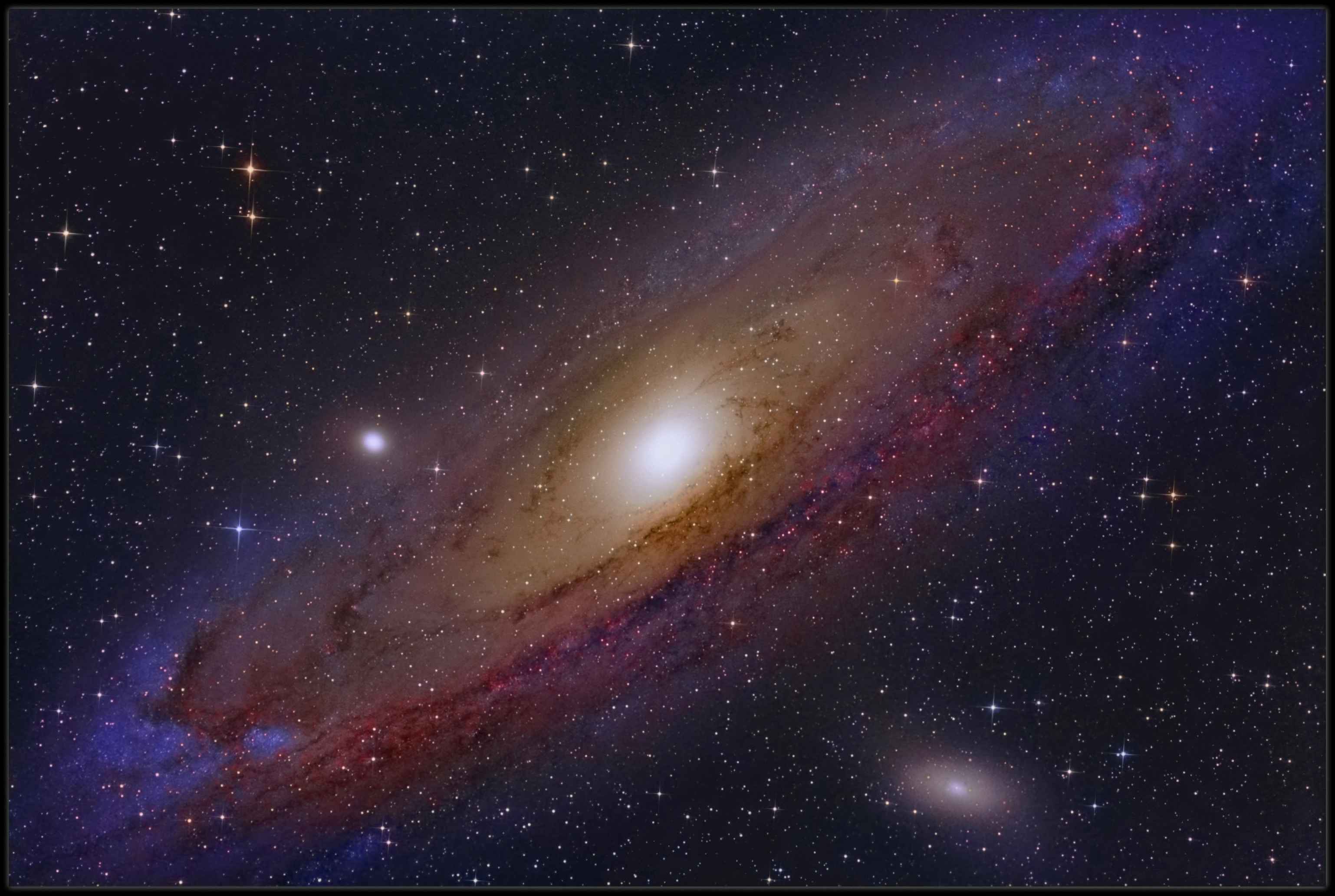 The Andromeda galaxy