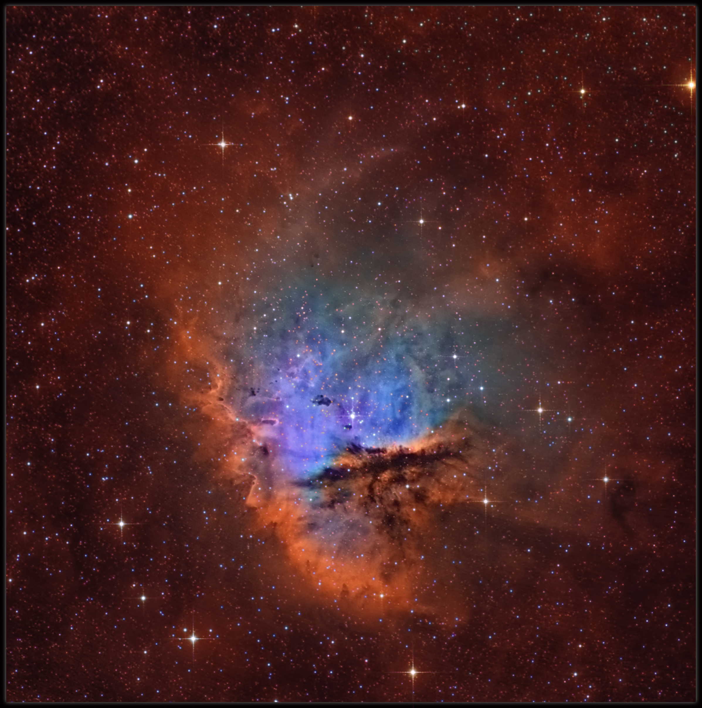 The Pacman nebula