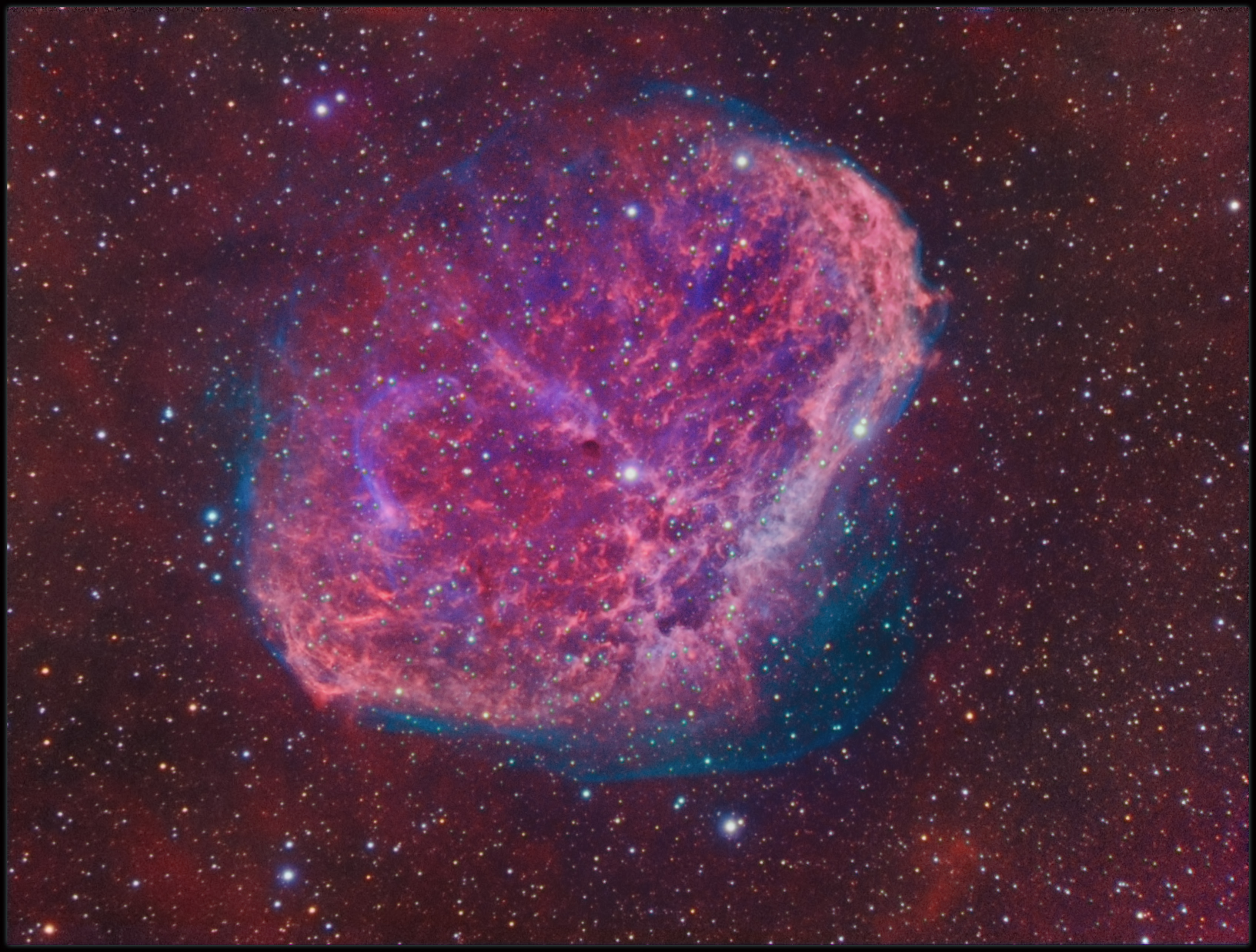 The Crescent Nebula 