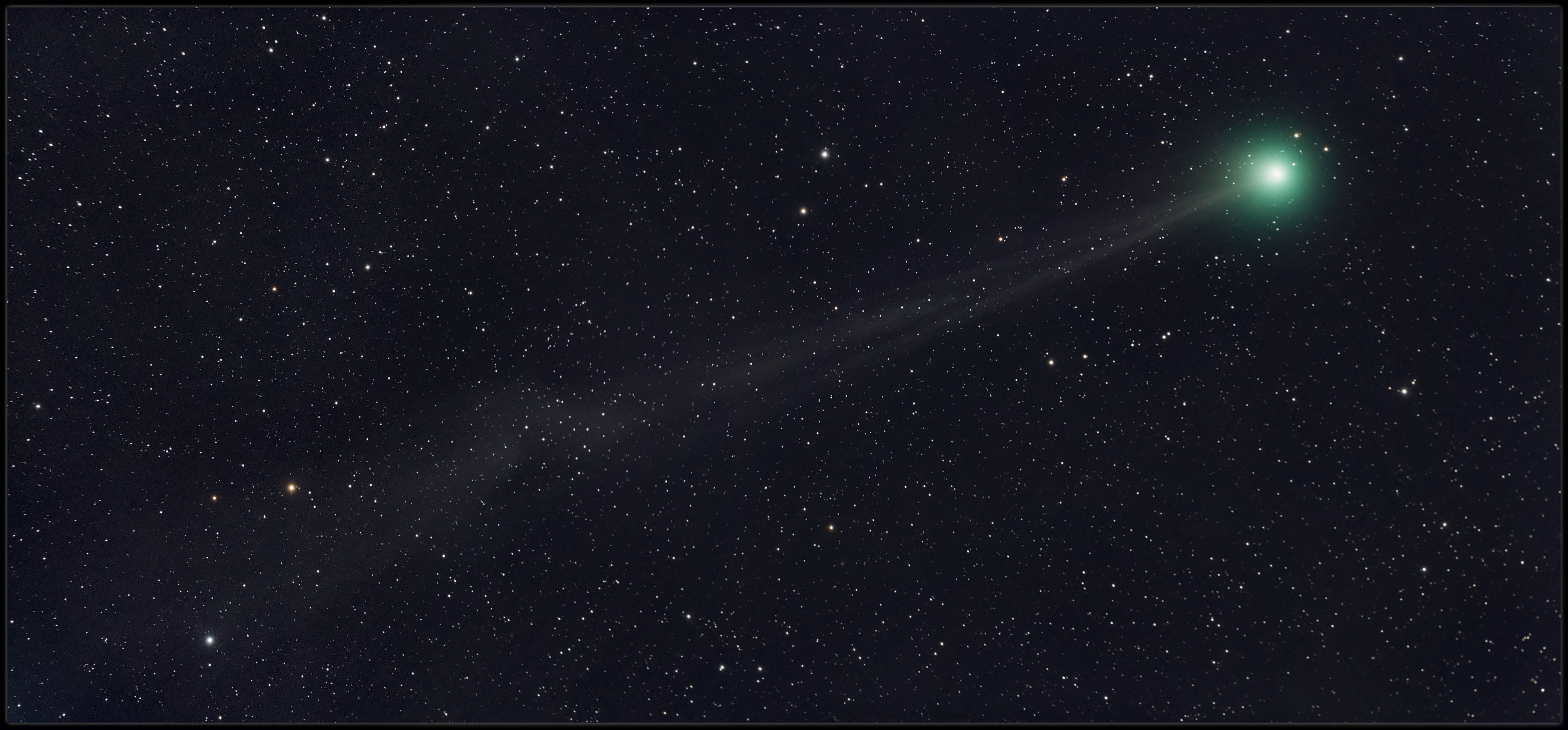 Comet Lovejoy - live from the desert