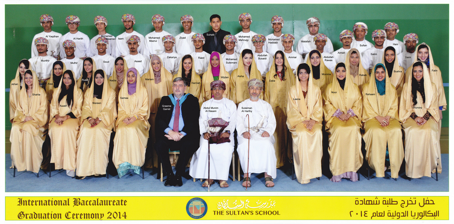 2014 IB Graduates