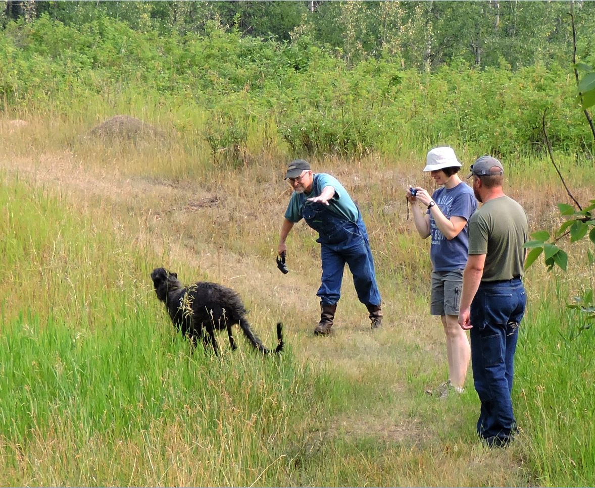 Jani ready for action shots - making Bramble run! July 12th 2015