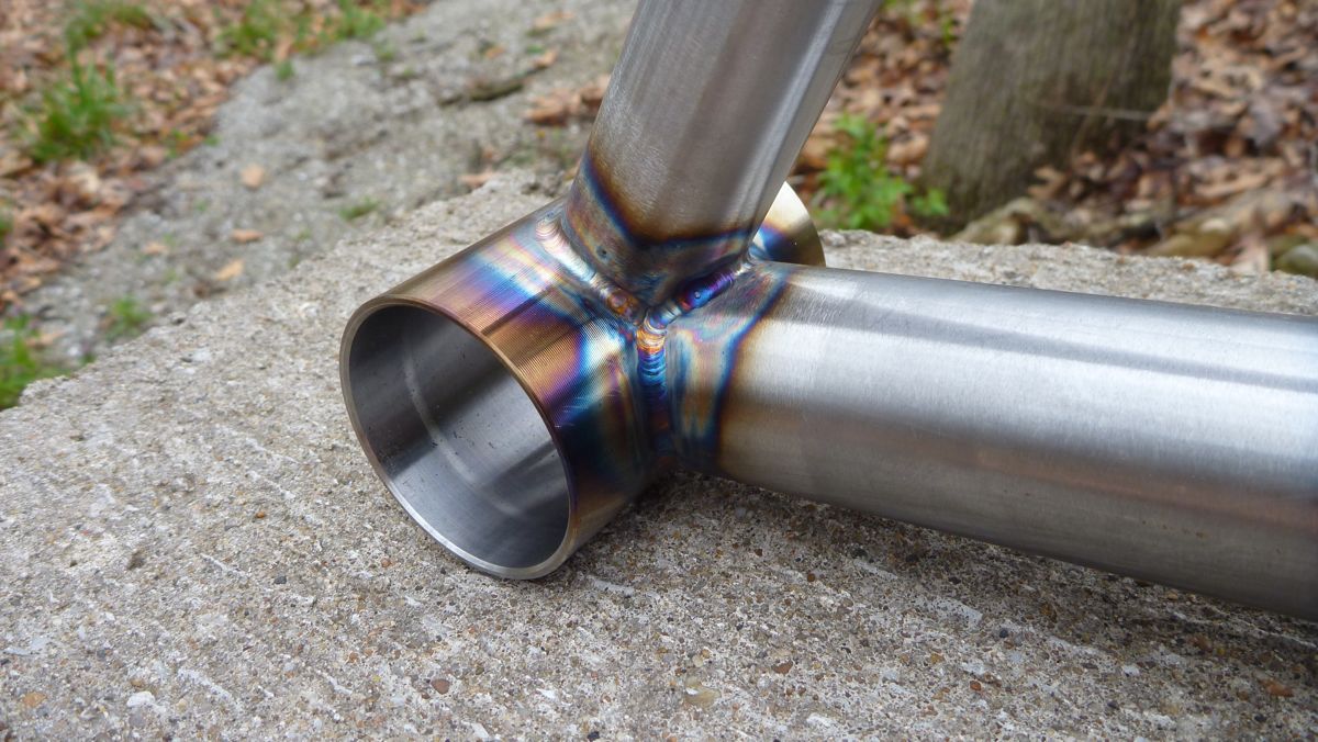 Finished PF30 welds