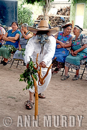 Viejo from Section 4 dancing the jarabe