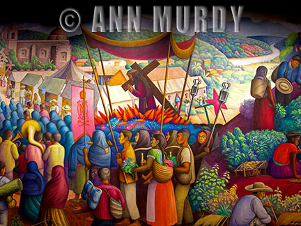 Painting of Semana Santa