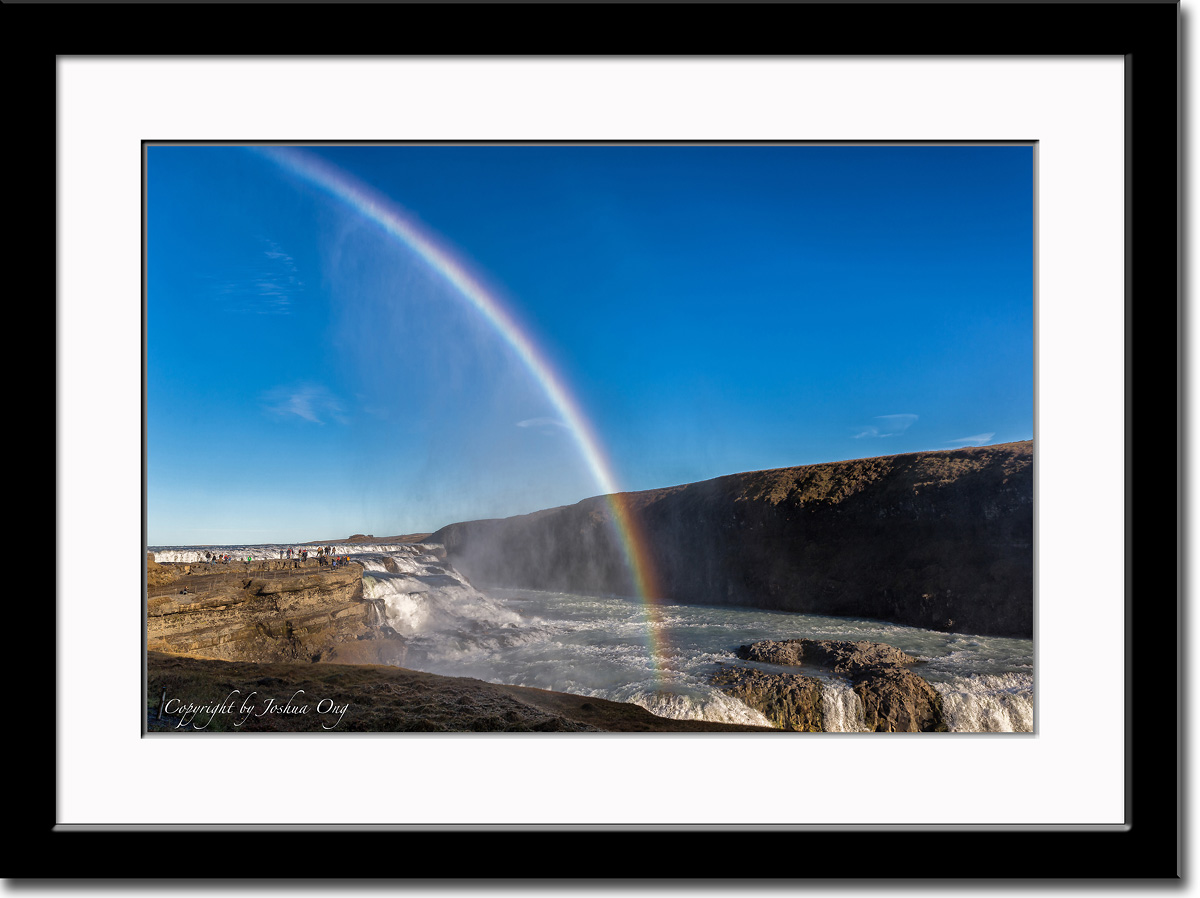 Rainbow at Gullfoss