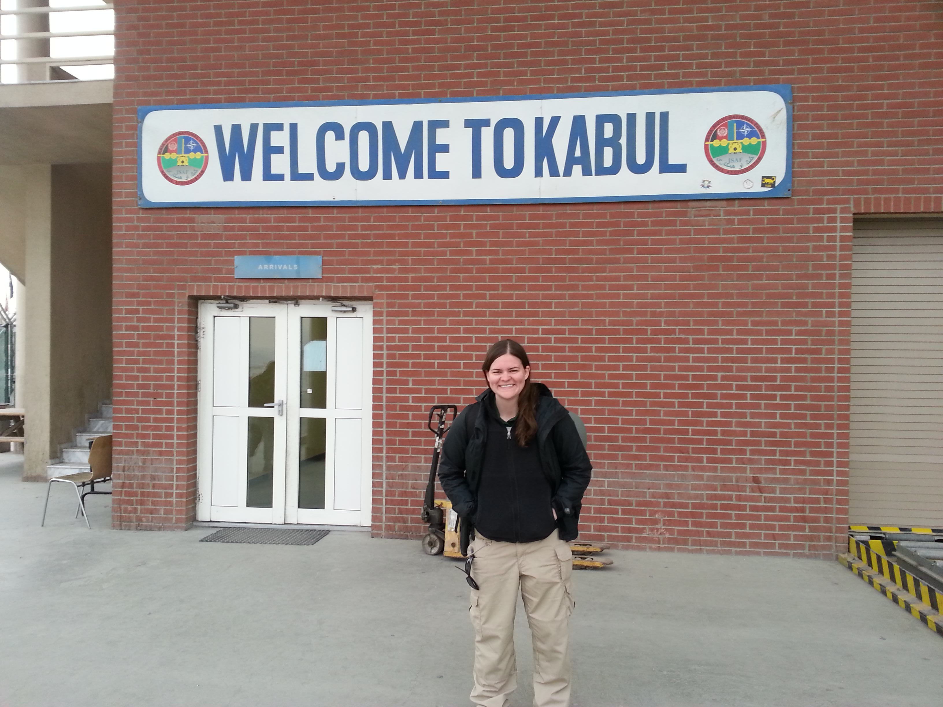 At the Kabul Afghanistan International Airport (KAIA)