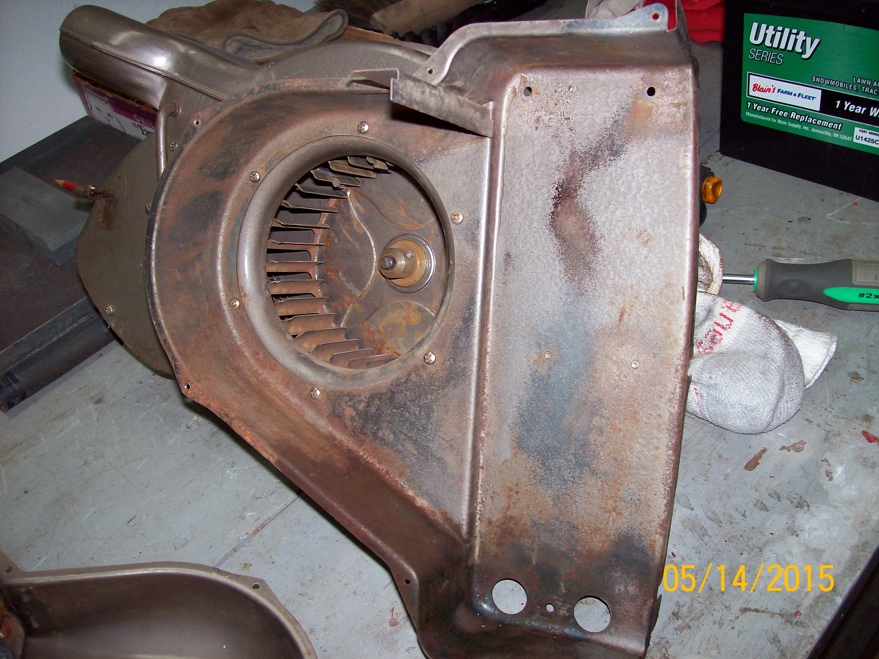 Orignal Harrison Deluxe Heater Housing