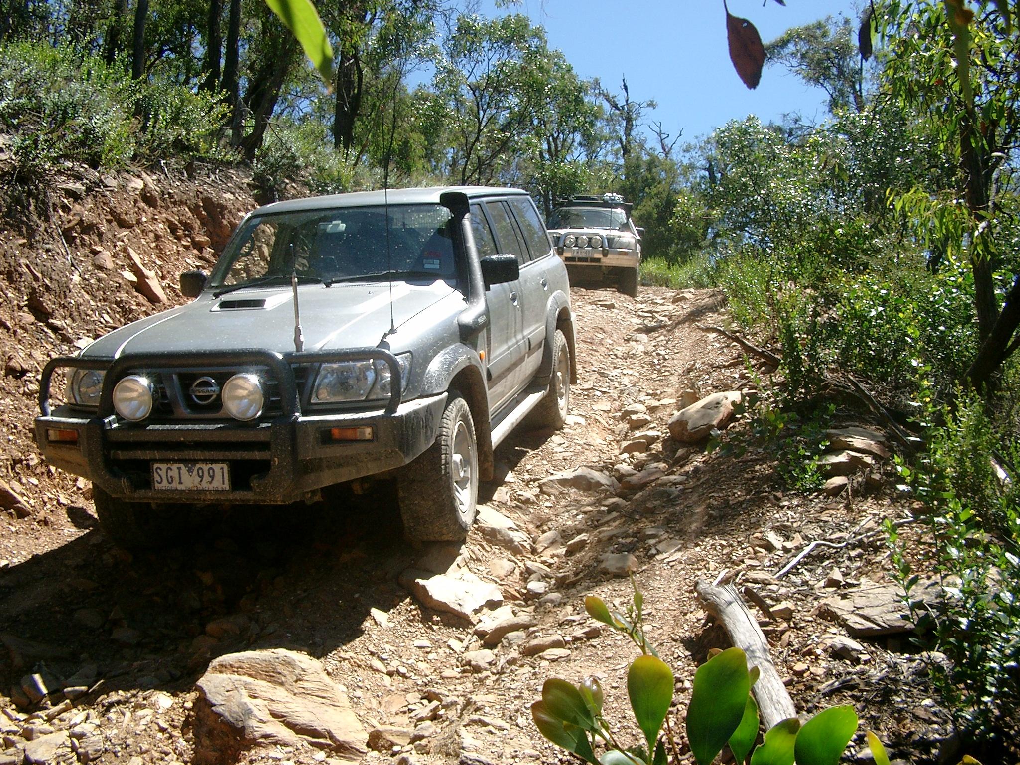 descending Burgoyne Track