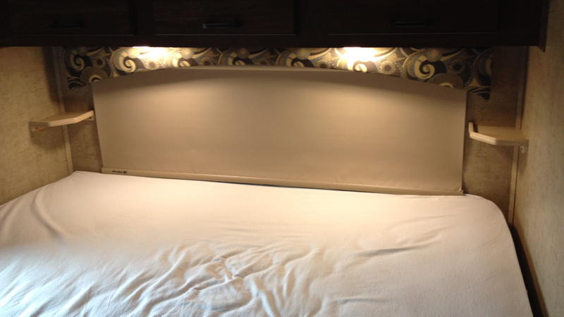 Bedroom shelves