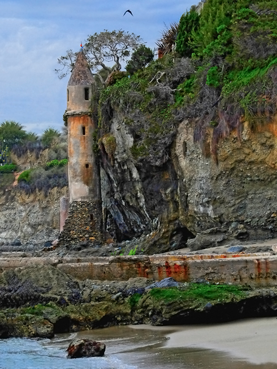 Victoria Tower on Laguna Beach, California
