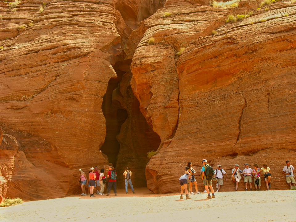 Upper Antelope Canyon Entrance