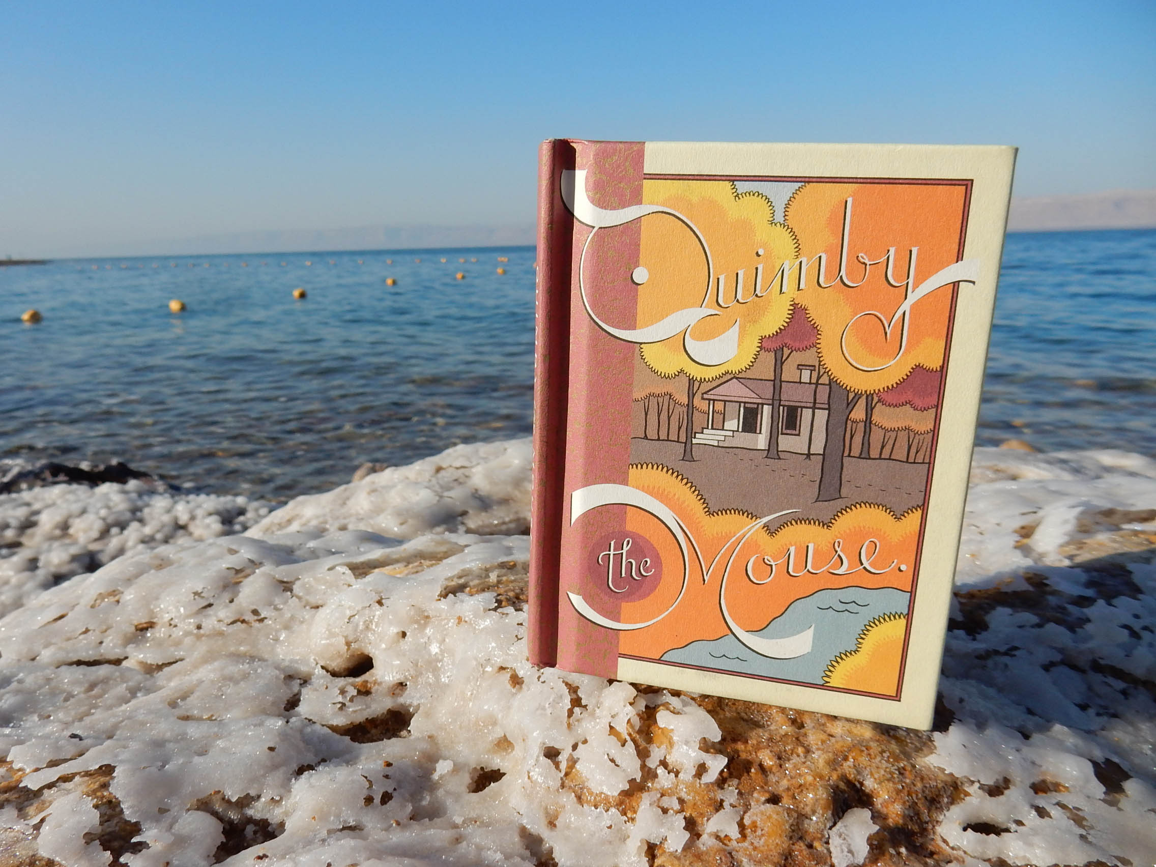 November 2015:  Quimby the Mouse visits the Dead Sea