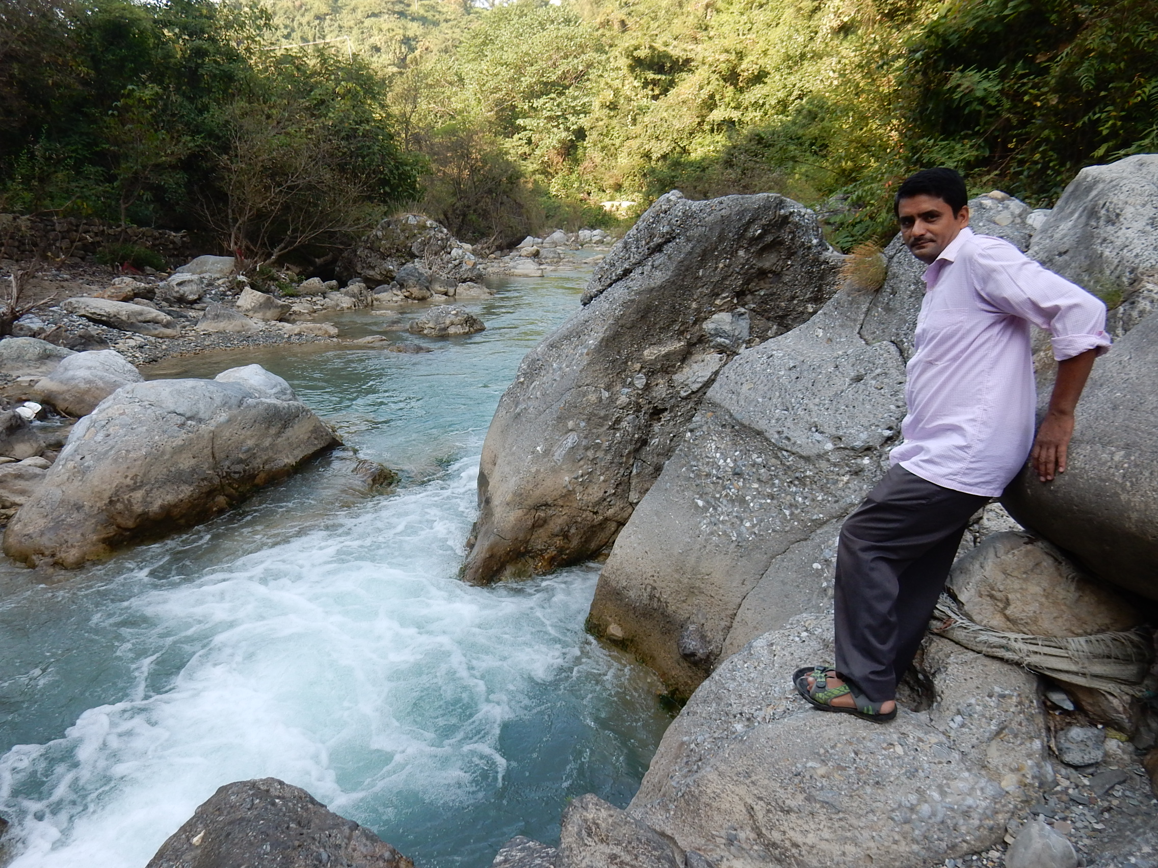 Picnic along the river