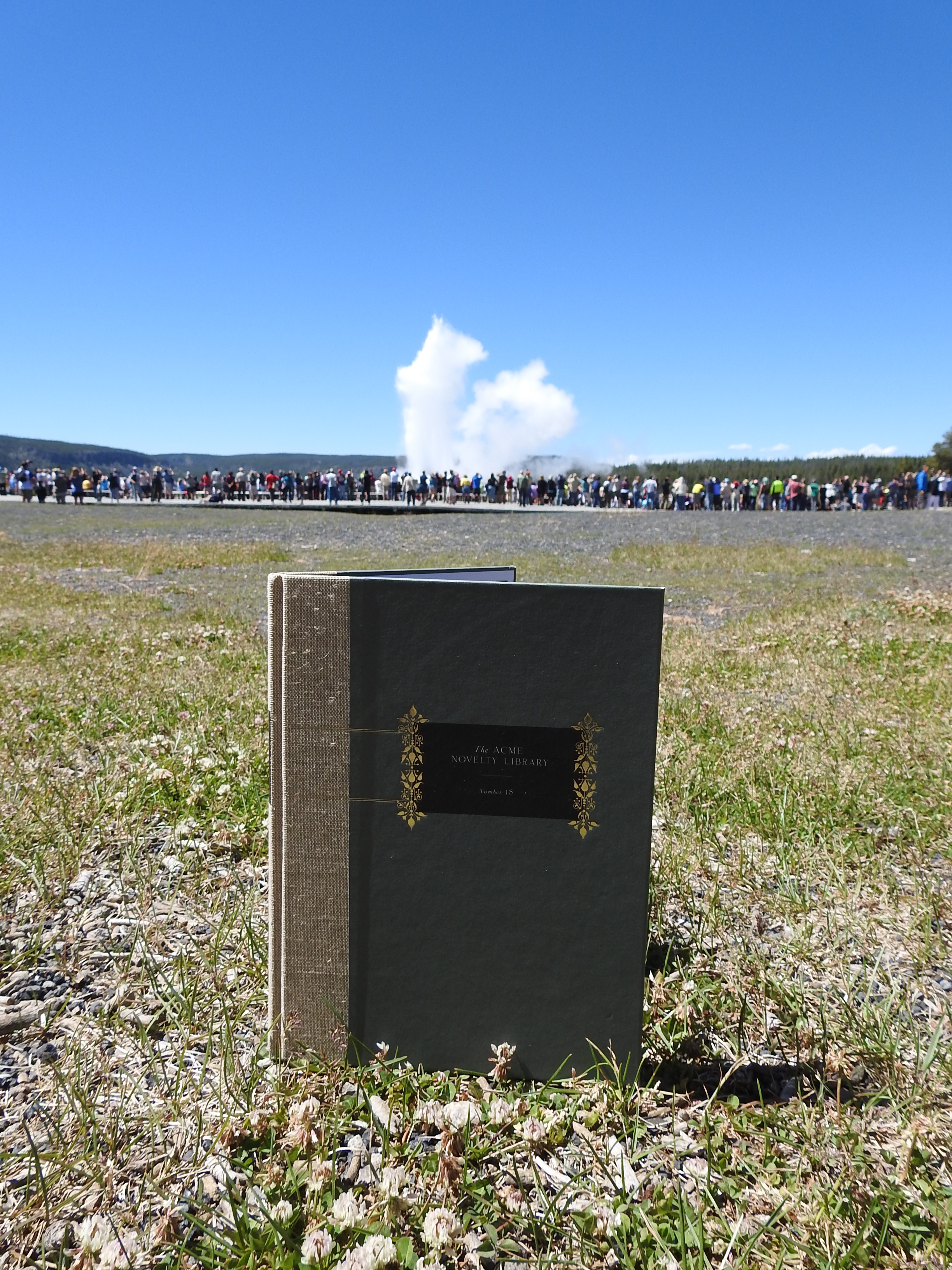 June 2016:  Acme 18 visits Old Faithful