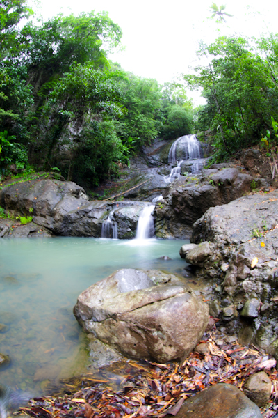 Anse la raye falls