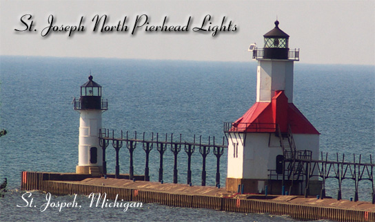 St. Jospeh Pierhead Lights summer