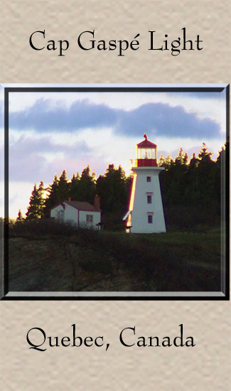 Cape Gaspe Point Light
