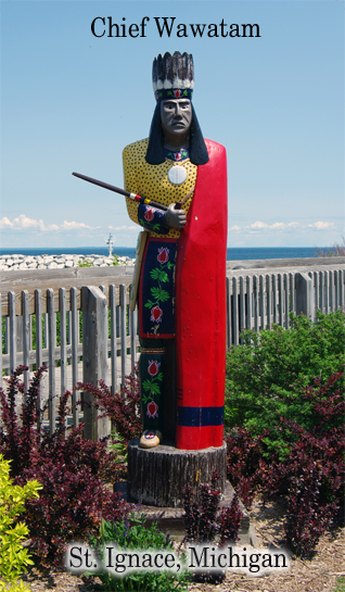 Chief Wawatam Statue