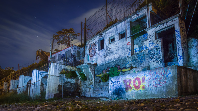 Abandoned Tea Rooms Killiney Beach Photo Alan Grant